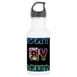 Hakuna Matata Today is my Birthday.png Water Bottle