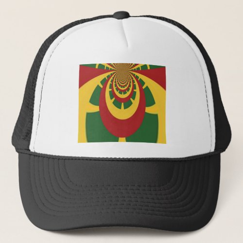 Hakuna Matata Vintage COOL RETRO jamaicas Rastas Trucker Hat