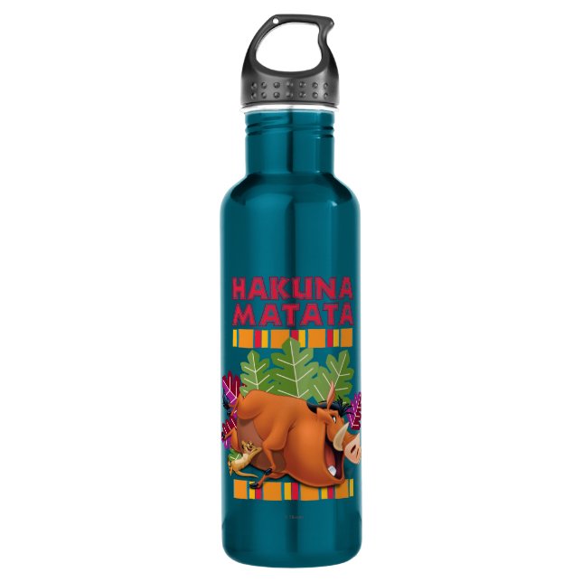 Hakuna Matata Water Bottle (Front)