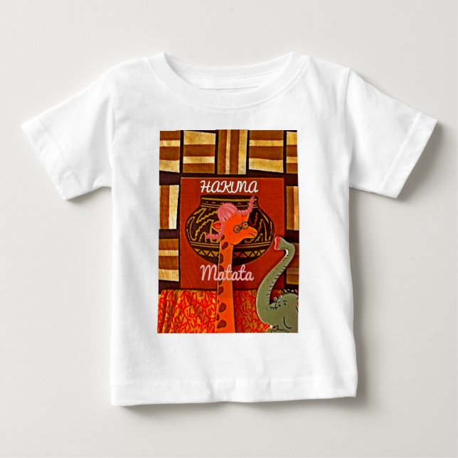 Hakuna Matata Wearable Art: T-shirts, Hats & Ties  Baby T-Shirt (Front)