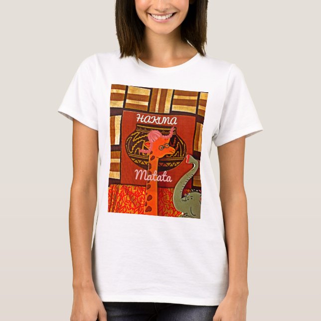 Hakuna Matata Wearable Art: T-shirts, Hats & Ties  T-Shirt (Front)