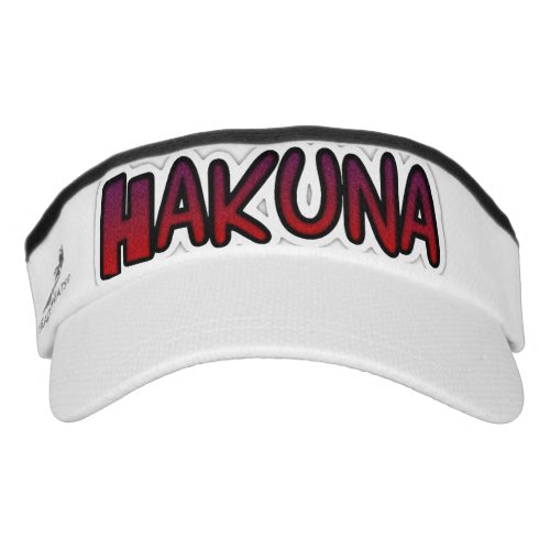 Hakuna Matata Weekend Golf Head Gear Visor