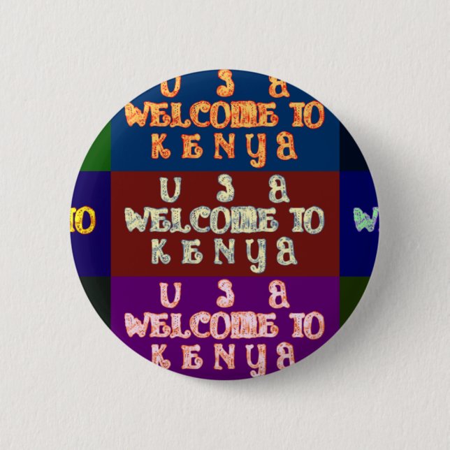 Hakuna Matata Welcome to Kenya.png Button (Front)