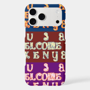 Hakuna Matata Welcome to Kenya.png iPhone 17 Pro Max Case