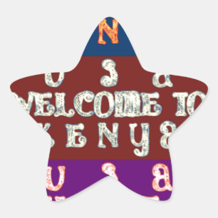 Hakuna Matata Welcome to Kenya.png Star Sticker