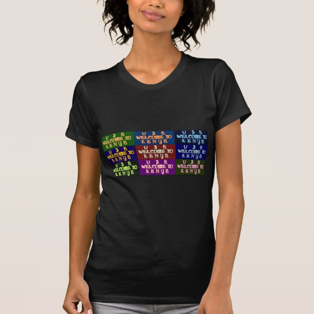 Hakuna Matata Welcome to Kenya.png T-Shirt (Front)