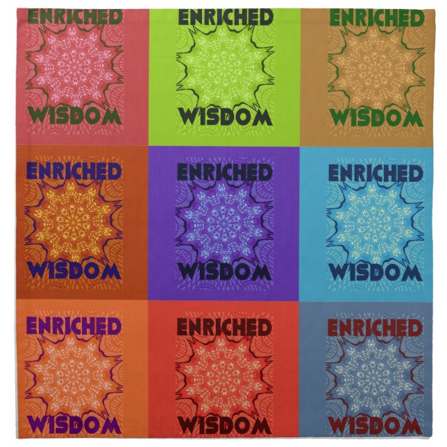 Hakuna Matata Wisdom Enriched Napkin (Front)