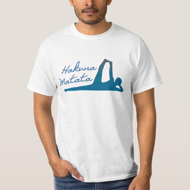 Hakuna Matata Yoga T Shirt for Men (Front)