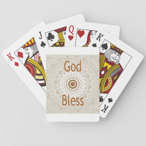 Hakuna Mtata God Bless Playing Cards