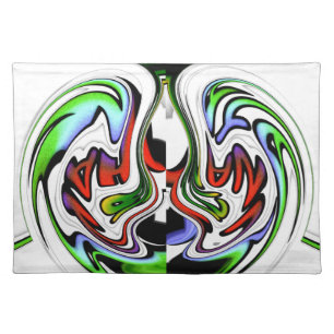 HakunaMatata hakunamatata gift colors Cloth Placemat