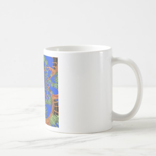 HakunaMatata I'm not allergic to people Eco tree Coffee Mug (Right)