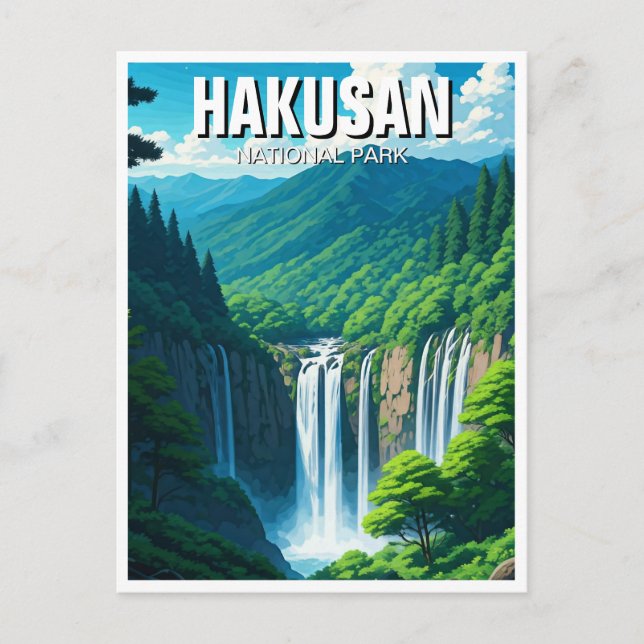 Hakusan National Park Postcard (Front)
