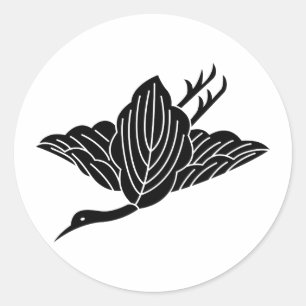 Hakutsuru Classic Round Sticker