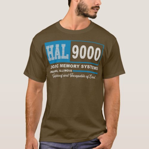 HAL 9000 2001 A Space Odyssey Worn T_Shirt