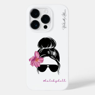 HAL Sky Doll Hibiscus by Wander With Aloha Case-Mate iPhone 14 Pro Case