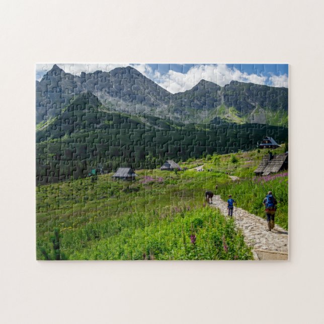 Hala Gasienicowa Tatry Poland Jigsaw Puzzle (Horizontal)