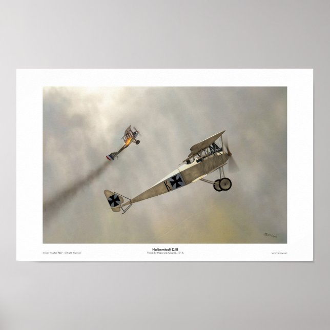 Halberstadt D.III Poster (Front)