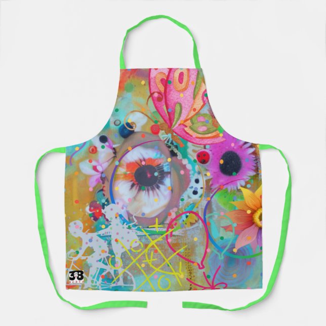 Halcyon Days Collection Apron (Front)