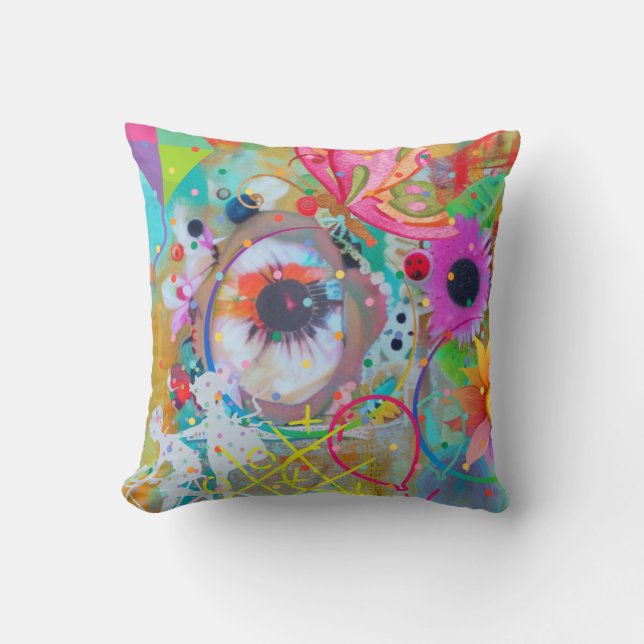 Halcyon Days Collection Throw Pillow (Front)