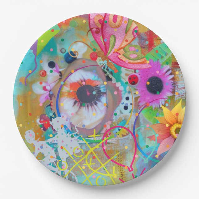 Halcyon Days Paper Plates (Front)