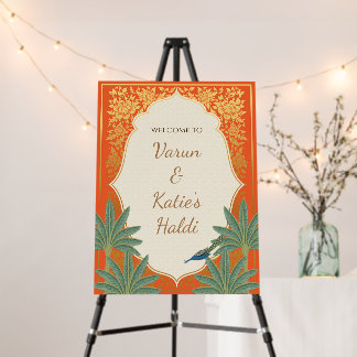 Haldi welcome sign Pithi signs, Holud Signs