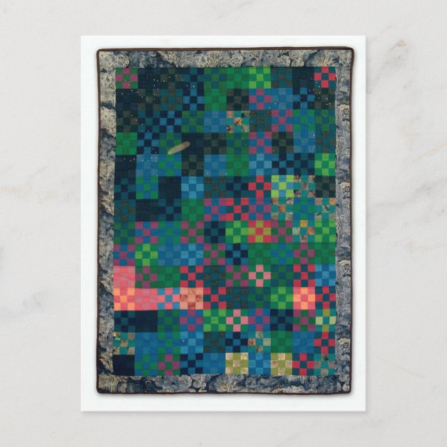 "Hale Bop Quilt" by Heather Lair Designs Postcard (Front)