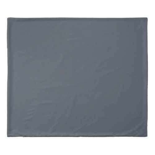 Hale Navy Solid Color Duvet Cover