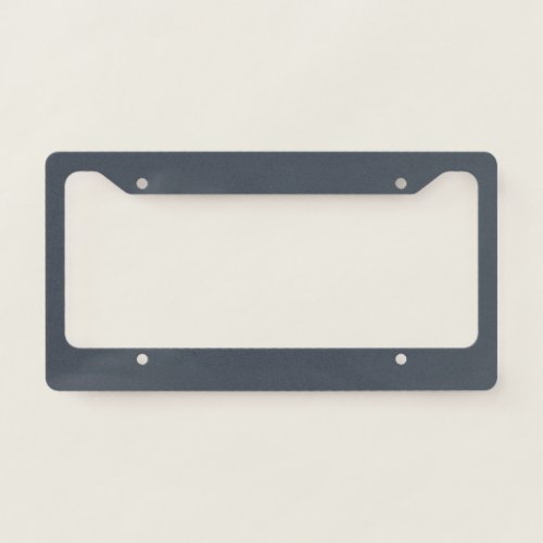 Hale Navy Solid Color License Plate Frame