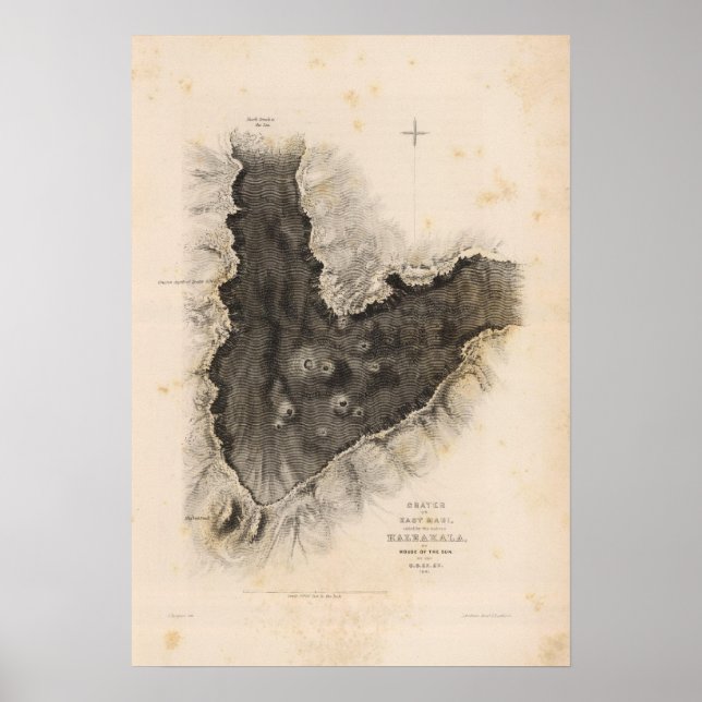 Haleakala, Hawaii Poster (Front)