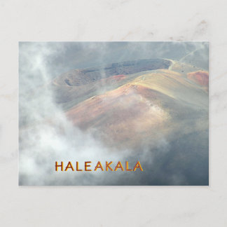 " HALEAKALA IN THE CLOUDS" POSTCARD