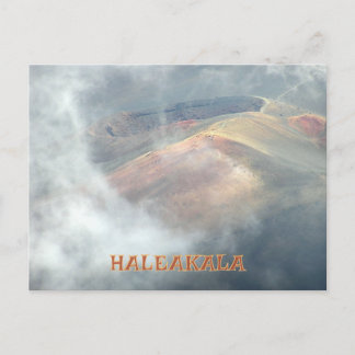 " HALEAKALA IN THE CLOUDS" POSTCARD