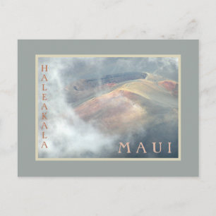 " HALEAKALA IN THE CLOUDS" POSTCARD
