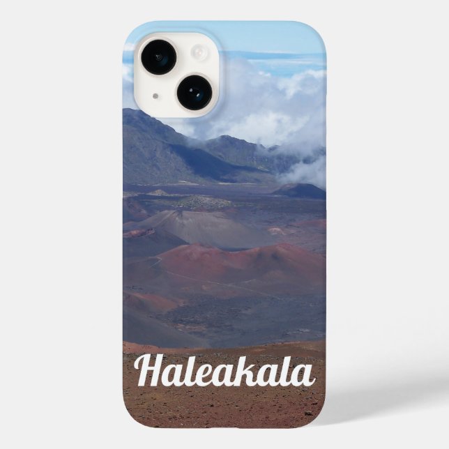 Haleakala Maui Sunrise Crater View iPhone 14 Case (Back)