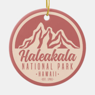 Haleakala National Park Hawaii Ceramic Ornament