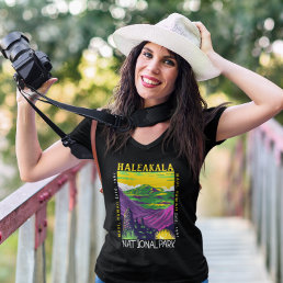  Haleakala National Park Hawaii Distressed Vintage T-Shirt