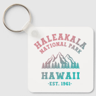 Haleakala National Park Hawaii Gradient Keychain