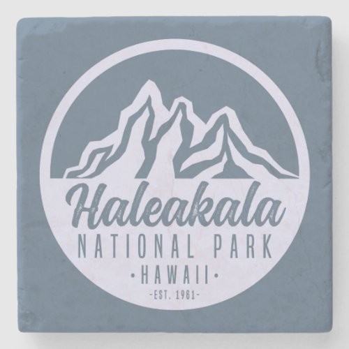 Haleakala National Park Hawaii Hiking Stone Coaster