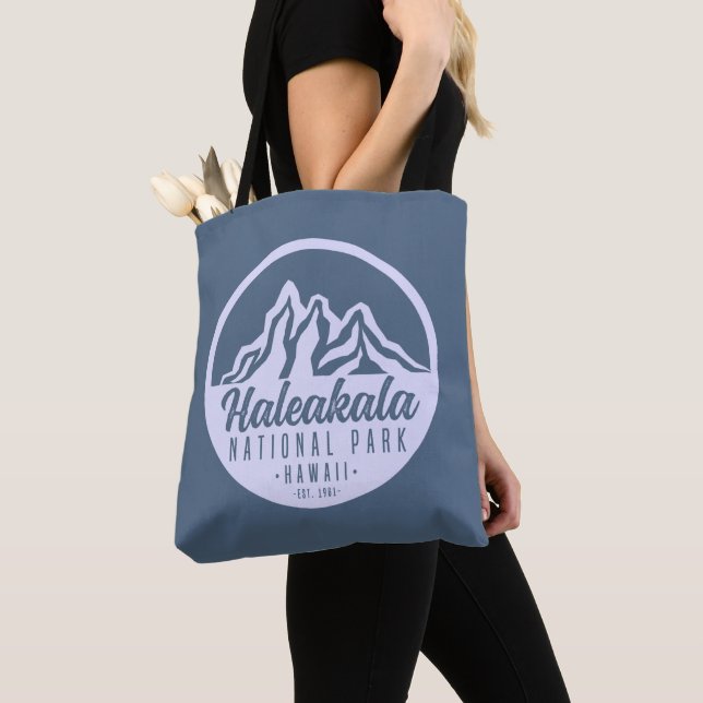 Haleakala National Park Hawaii Hiking Tote Bag (Close Up)
