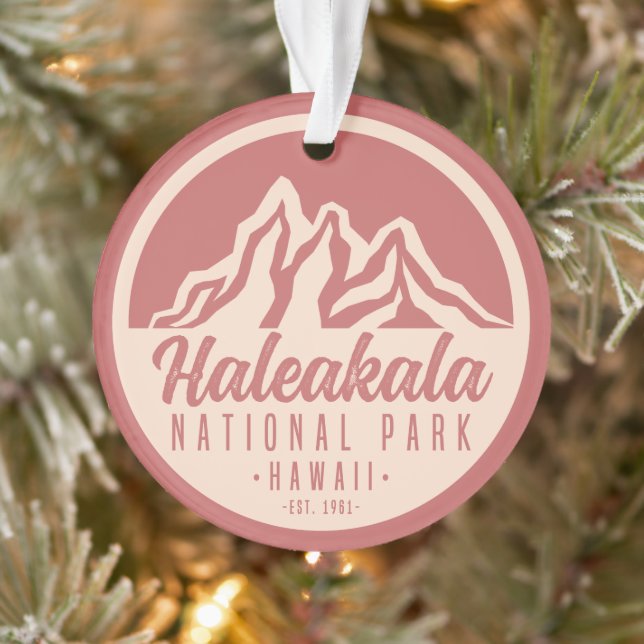 Haleakala National Park Hawaii Ornament (Tree)