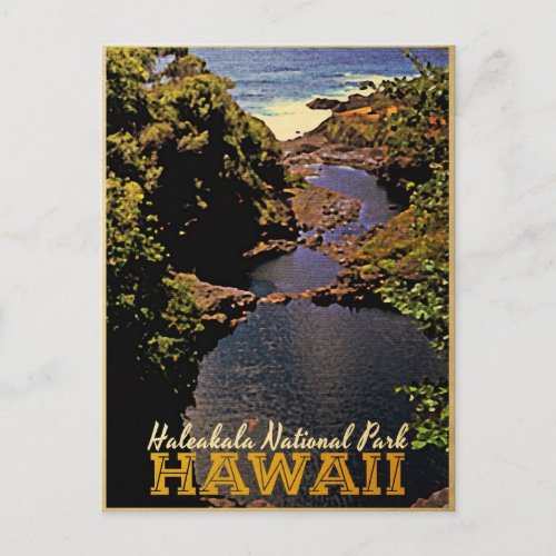 Haleakala National Park Hawaii Postcard