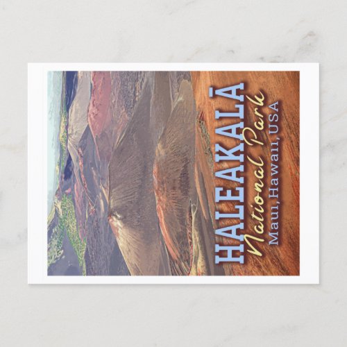 HALEAKALA NATIONAL PARK _ HAWAII UNITED STATES POSTCARD