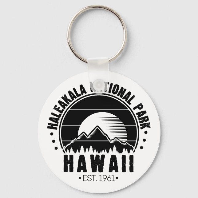 Haleakala National Park Hawaii USA Keychain (Front)