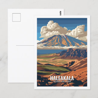 Haleakala National Park Hawaii USA Postcard