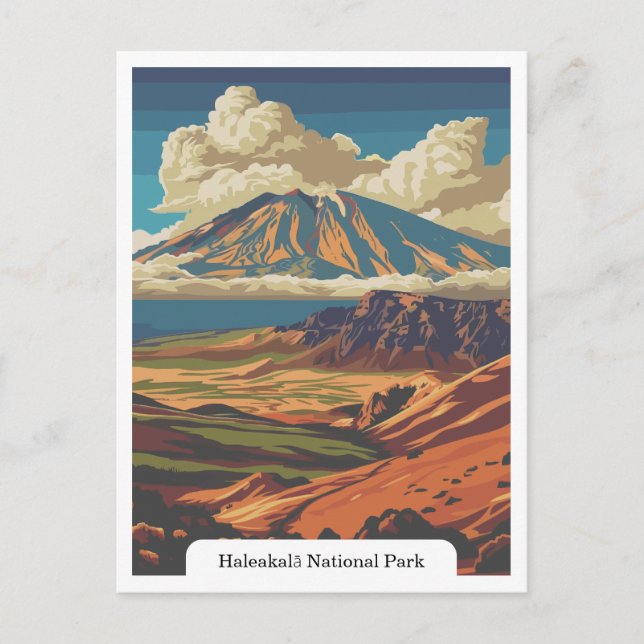 Haleakalā National Park, Hawaii USA Postcard (Front)