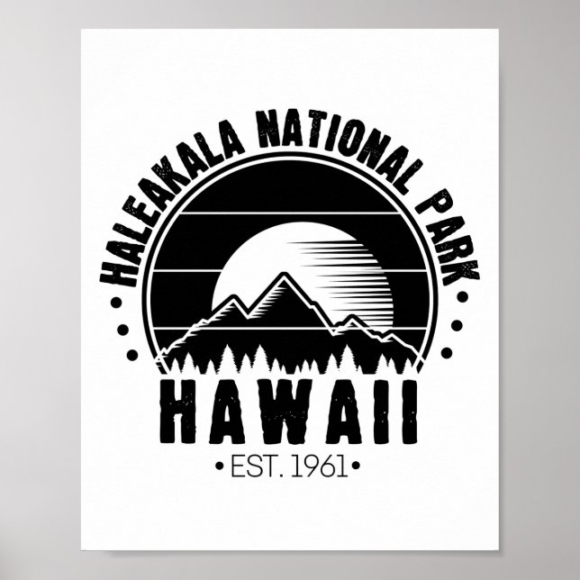 Haleakala National Park Hawaii USA Poster (Front)
