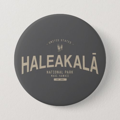 Haleakala National Park Hawaii Vacation Button