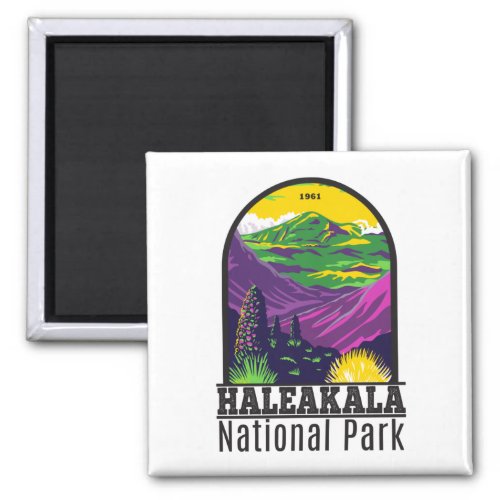 Haleakala National Park Hawaii Vintage  Magnet