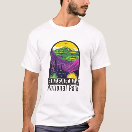 Haleakala National Park Hawaii Vintage T_Shirt