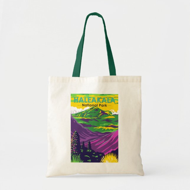  Haleakala National Park Hawaii Vintage  Tote Bag (Front)