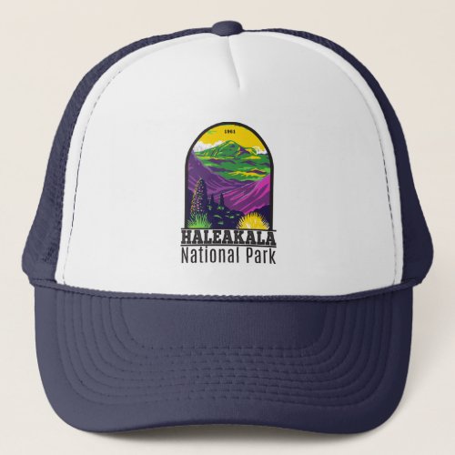 Haleakala National Park Hawaii Vintage  Trucker Hat